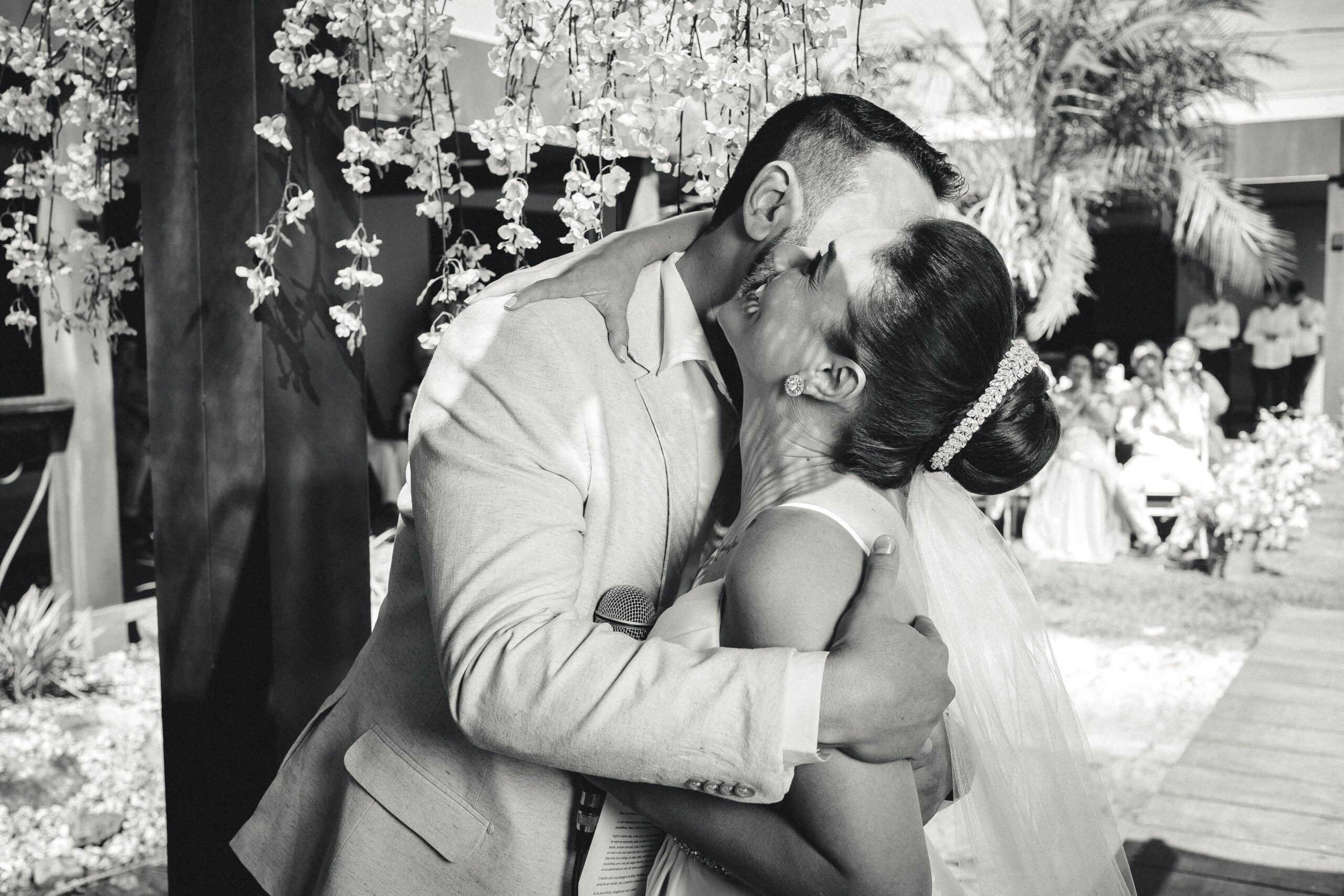 Novios felices